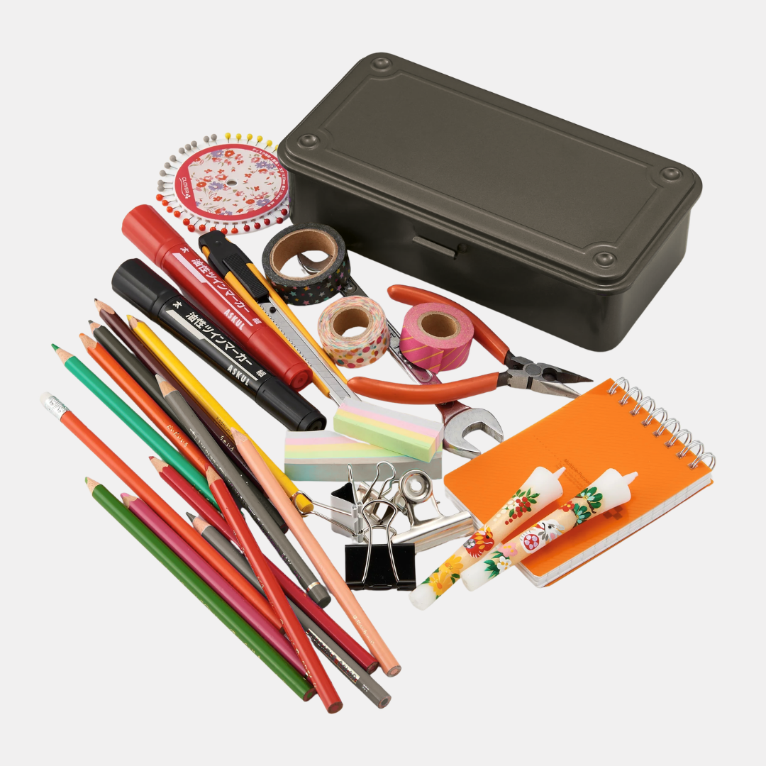 Military Green Toyo T-190 Toolbox
