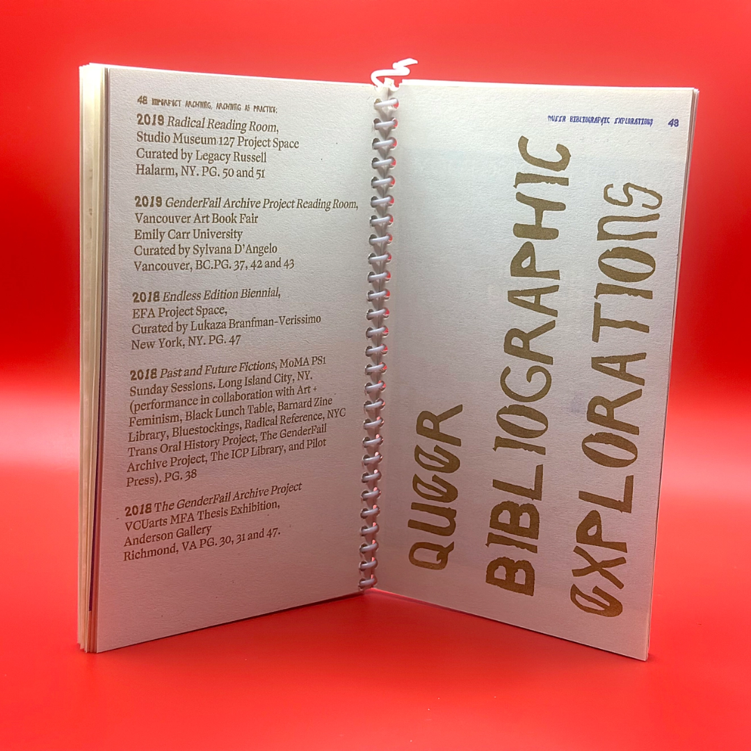 Imperfect Archiving, Archiving as Practice