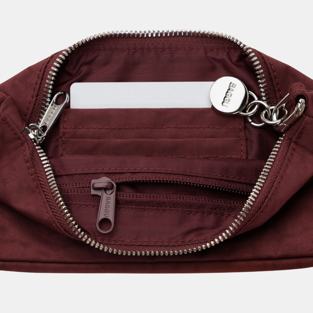 Mahogany Nylon Pochette