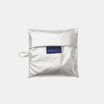 Chrome Metallic Standard Baggu