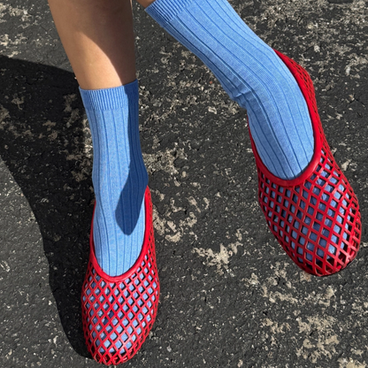 Periwinkle Her Socks