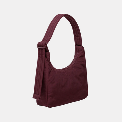Mahogany Mini Nylon Shoulder Bag