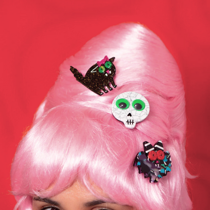 Skull Hair Clip