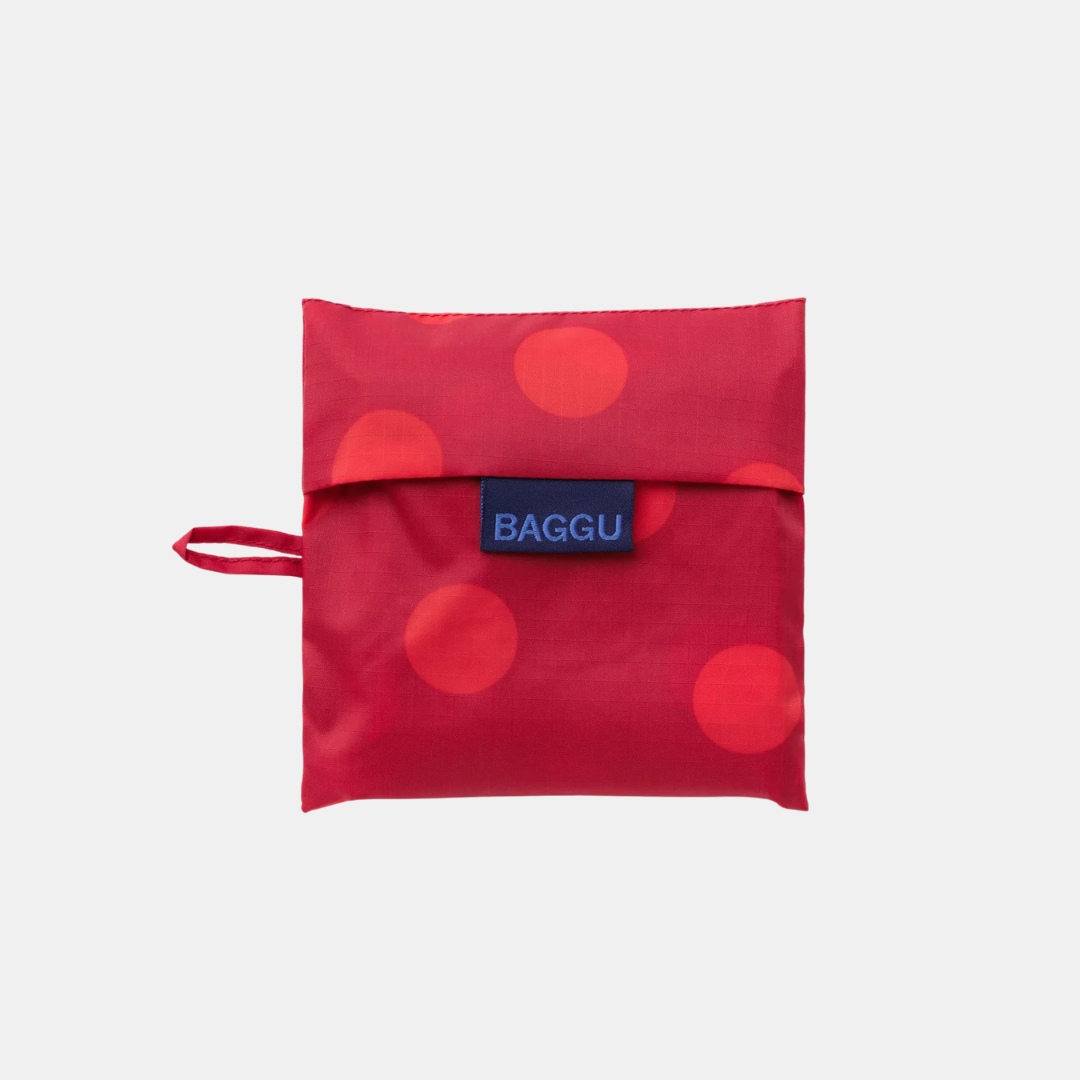 Red Polka Standard Baggu