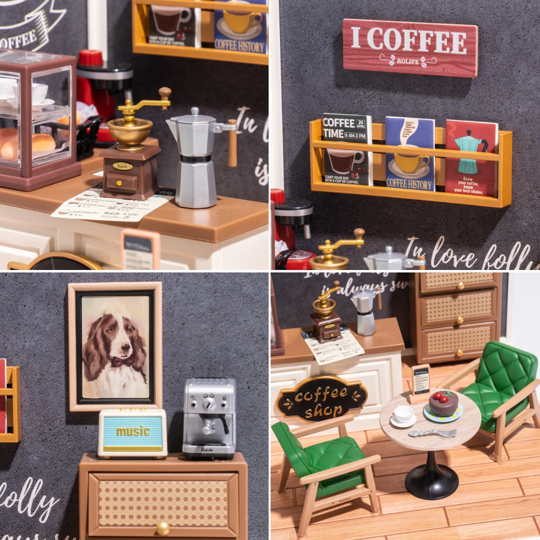 Breezy Time Cafe DIY Miniature Kit
