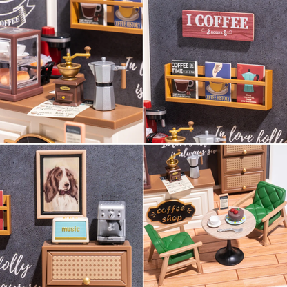 Breezy Time Cafe DIY Miniature Kit