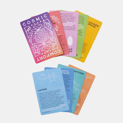 Cosmic Comfort Affirmations Deck