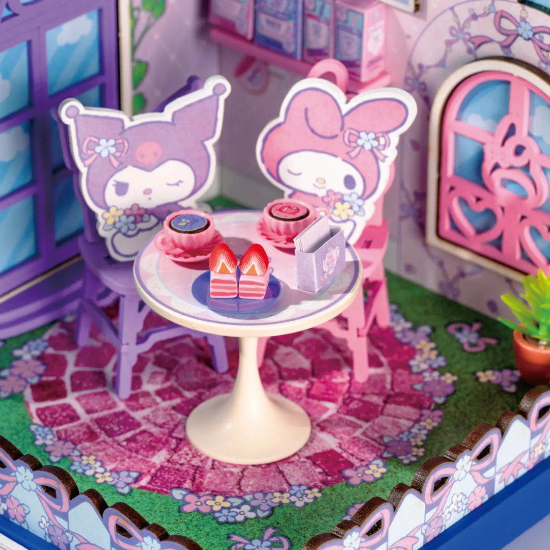 My Melody and Kuromi Tea Party DIY Miniature Kit
