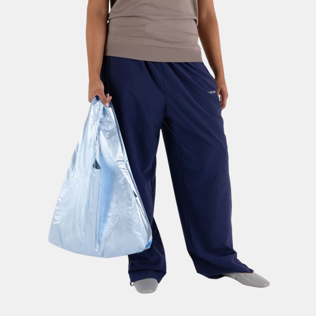 Metallic Light Blue Standard Baggu