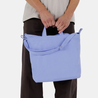 French Blue Horizontal Duck Tote