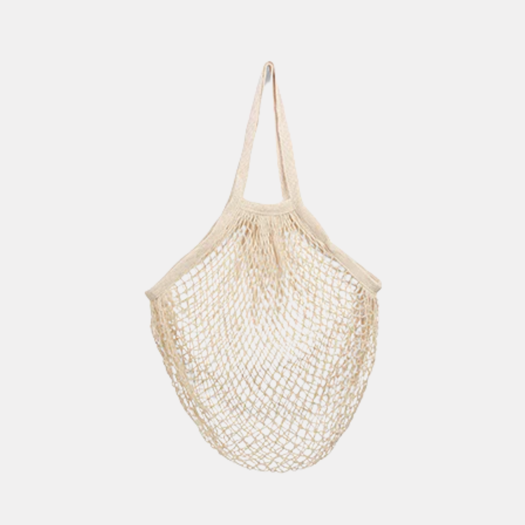 Cotton Market Mesh Tote Bag