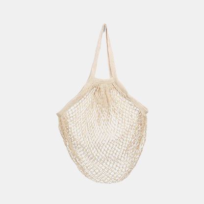 Cotton Market Mesh Tote Bag