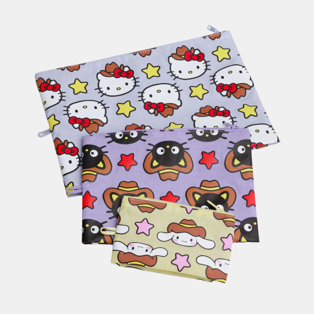 Go Pouch Set, Hello Kitty and Friends Western