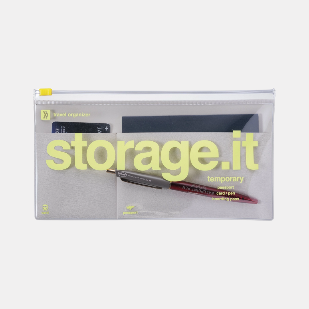Grey Storage.It Travel Organizer Pouch