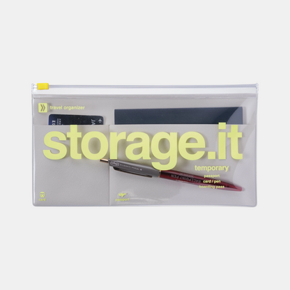 Grey Storage.It Travel Organizer Pouch