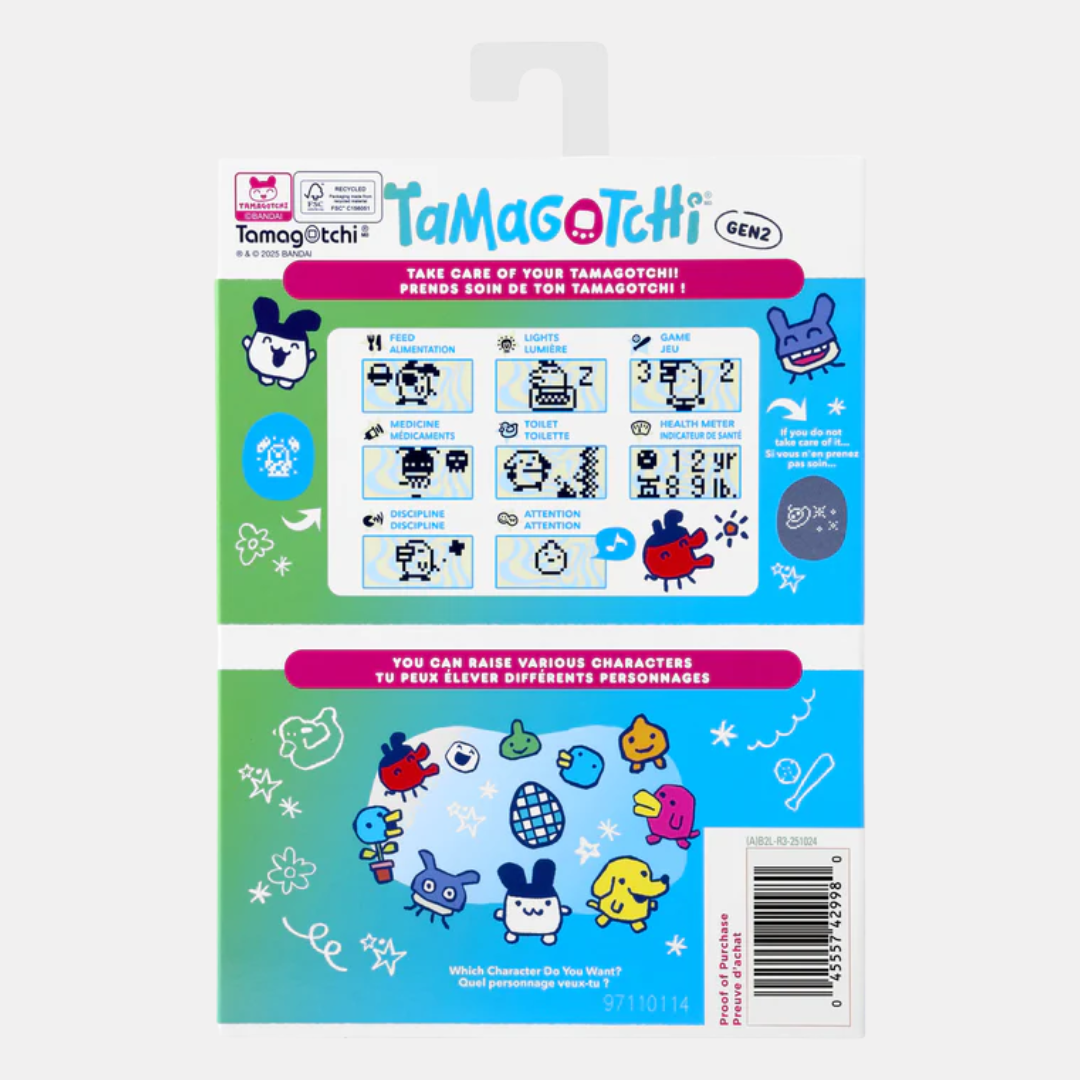 Tamagotchi Original Gen 2 Stained Glass Summer