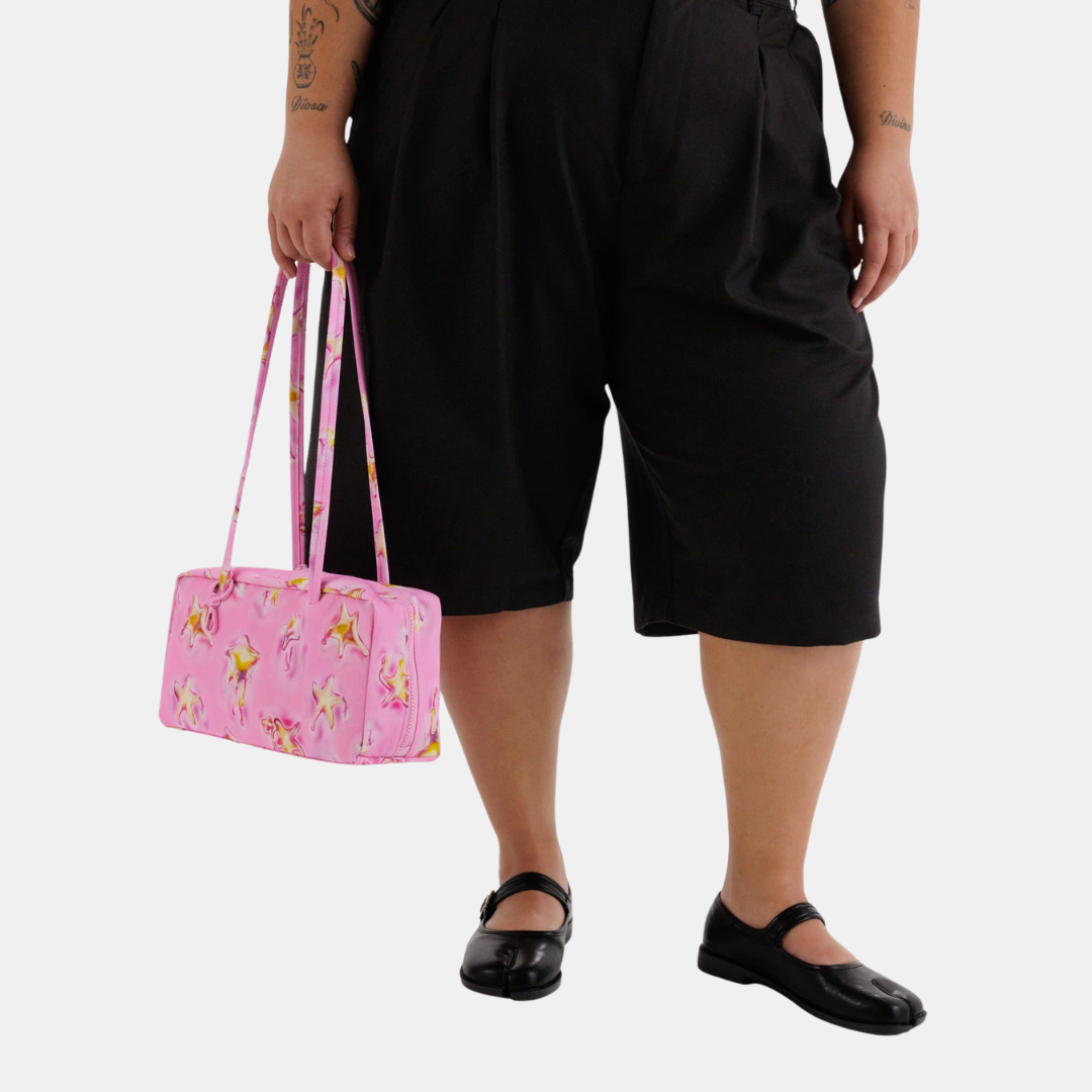 Dancing Star Small Nylon Bowler Bag