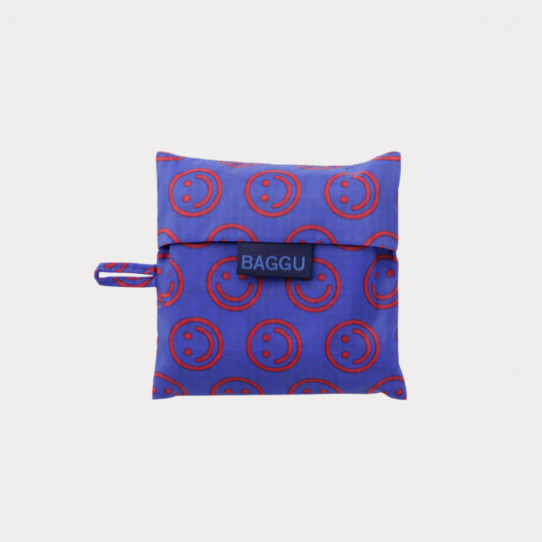 Mini Cobalt Happy Standard Baggu
