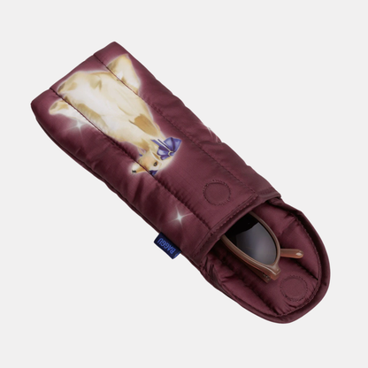 Fancy Dogs Puffy Glasses Sleeve