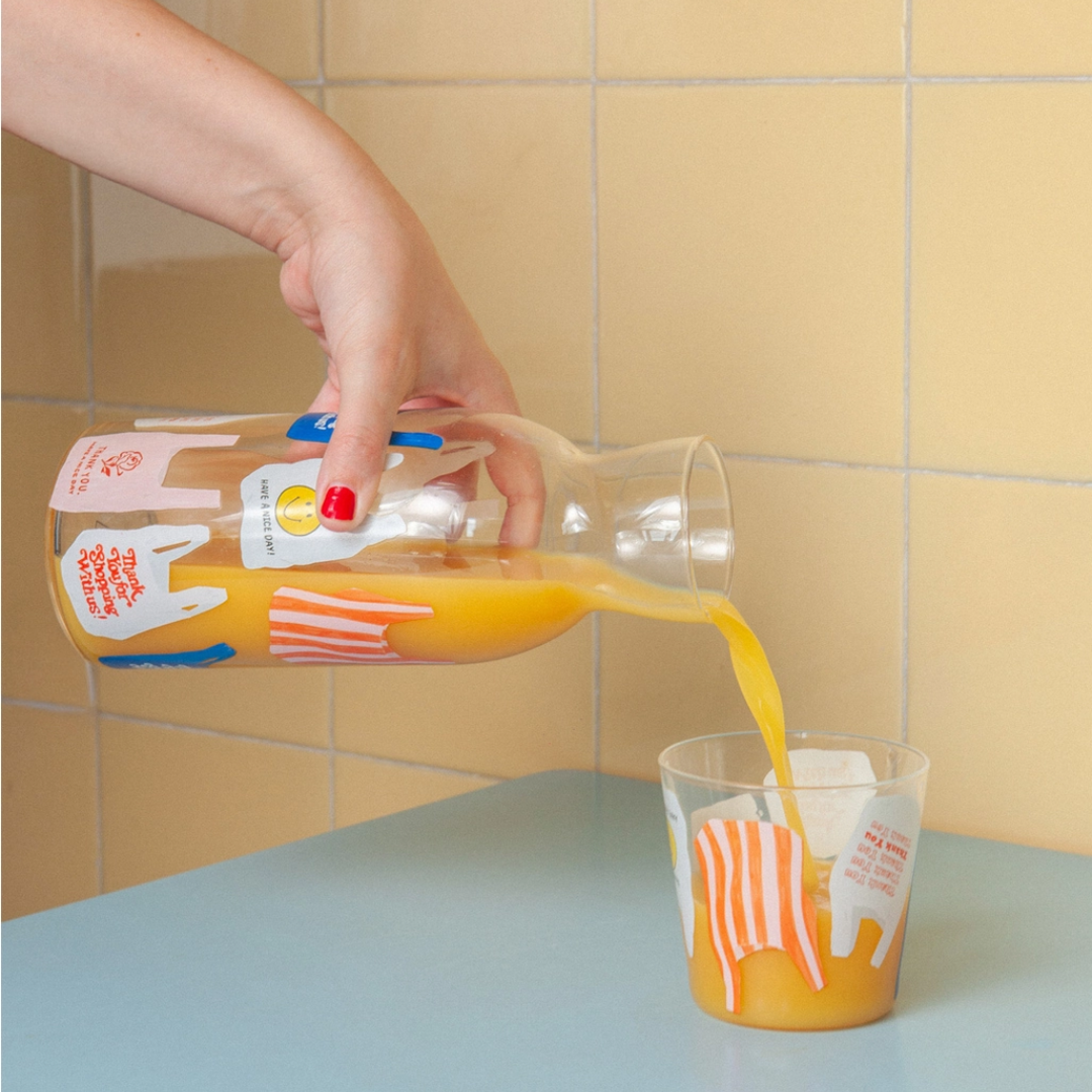 Thank You Bag Carafe Set
