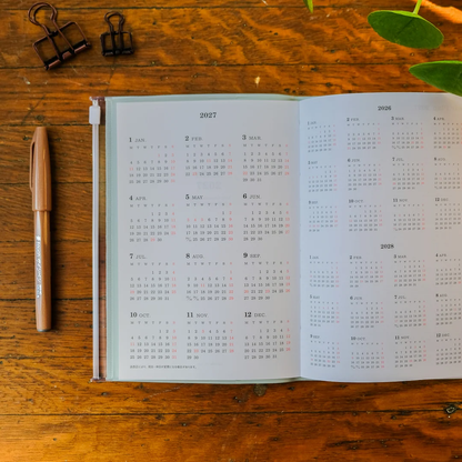Purple B6 Storage.It 2027 Monthly Schedule