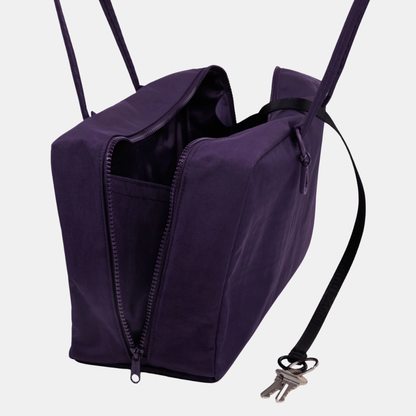 Fig Medium Nylon Bowler Bag