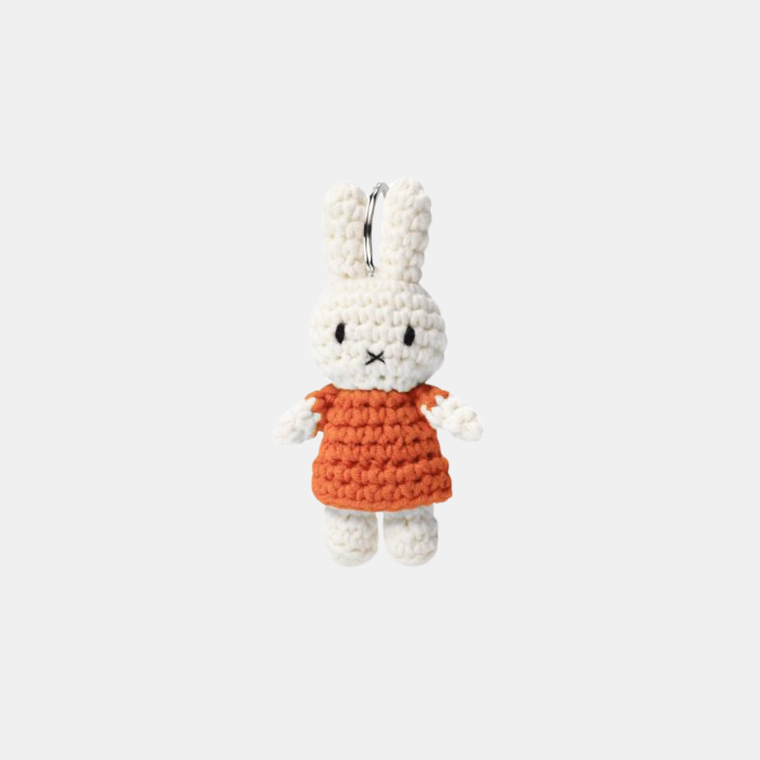Miffy Crochet Keychain