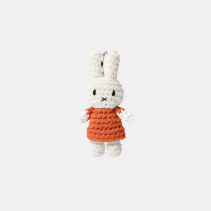 Miffy Crochet Keychain