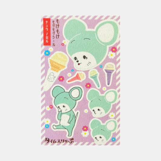 Mouse + Ice Cream Sticker Sheet