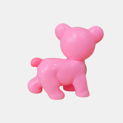 Pink Bear Figure