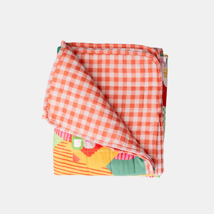 Places + Faces Quilted Blanket