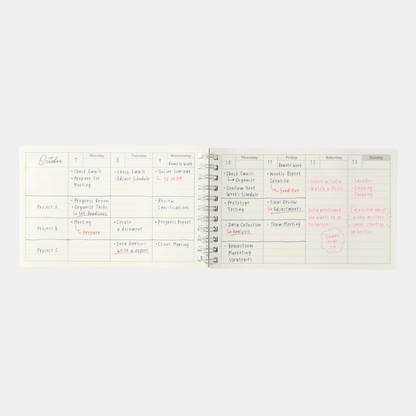 Orange Dayfree Weekly Schedule