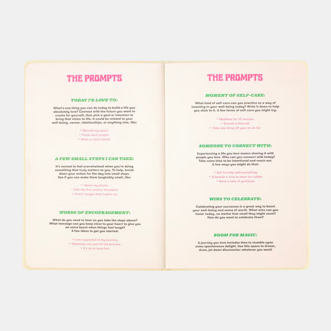 Love The Journey Wellness Journal