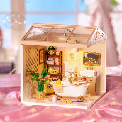 Pop Bubble Bathroom DIY Miniature Kit