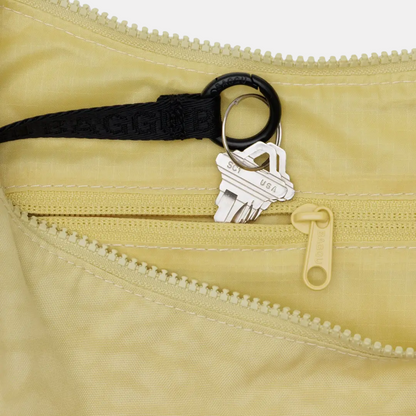 Butter Medium Nylon Crescent Bag