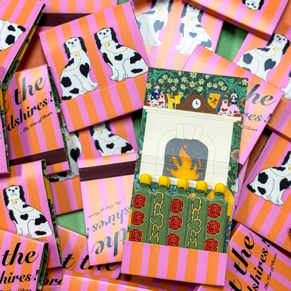 Staffordshire Dog Matchbook