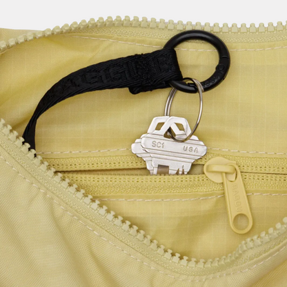 Butter Small Nylon Crescent Bag