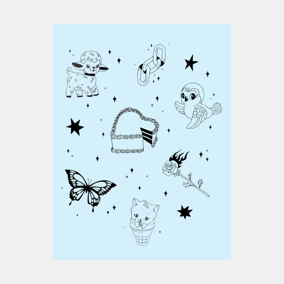 Birthday Flash Print