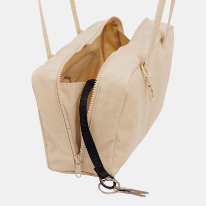 Custard Small Nylon Bowler Bag