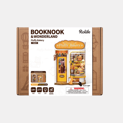 Fluffy Bakery Book Nook DIY Miniature Kit