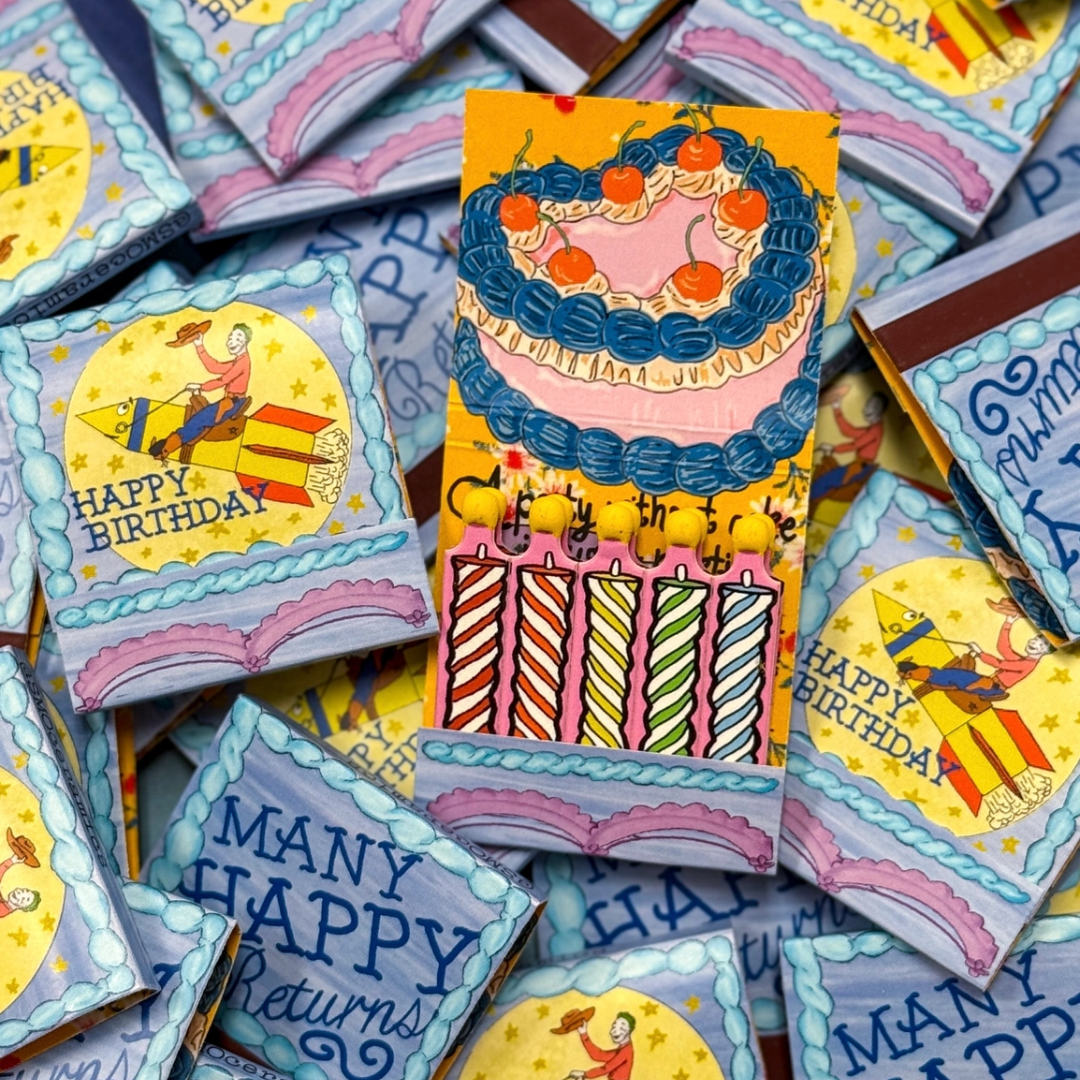 Birthday Cake Matchbook