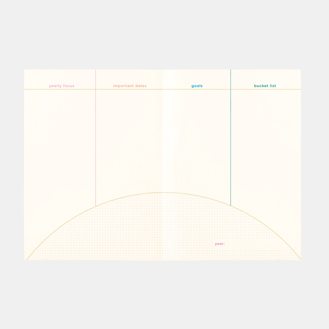 Morning Sunrise Small Perpetual Planner