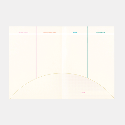 Morning Sunrise Small Perpetual Planner