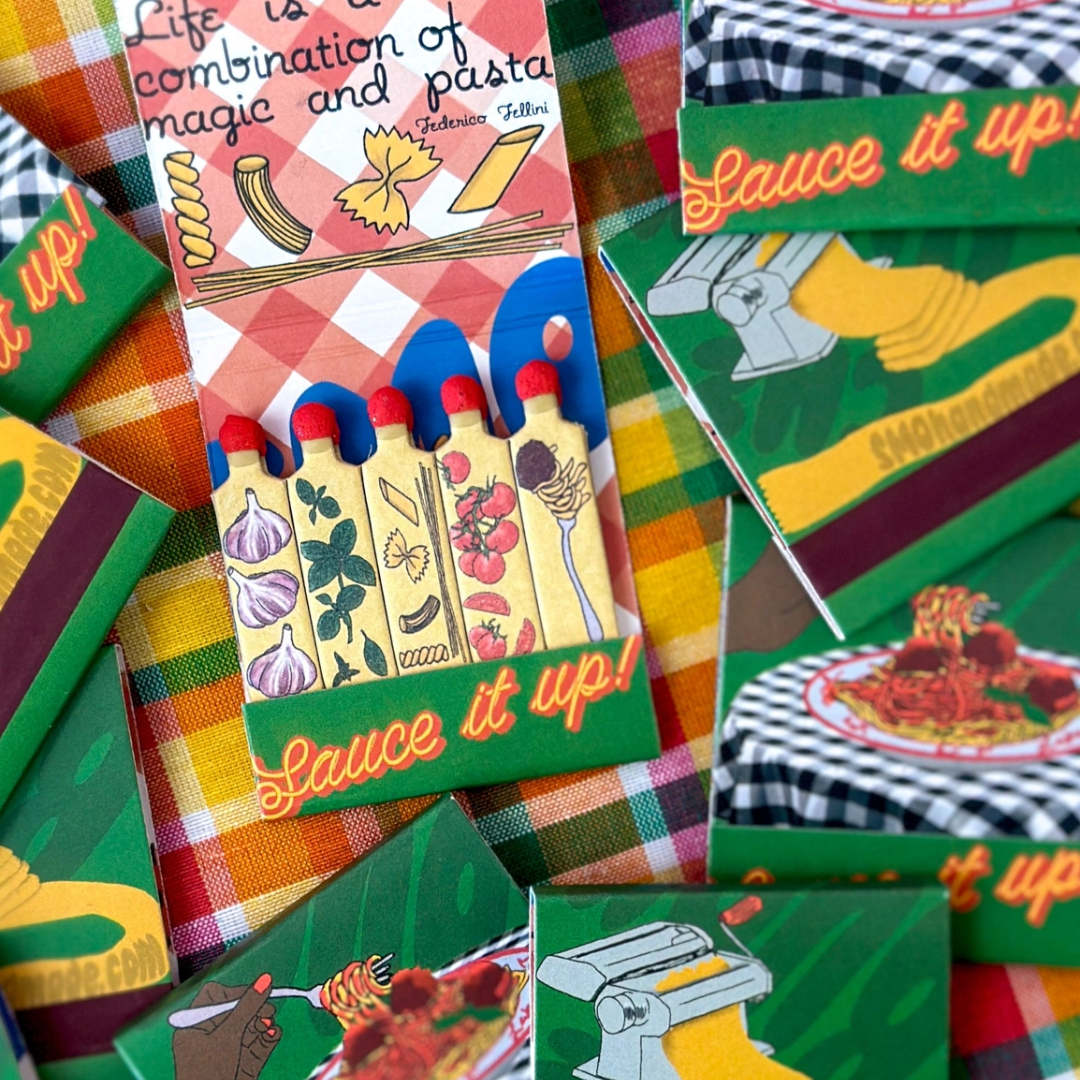 Spaghetti Night Matchbook