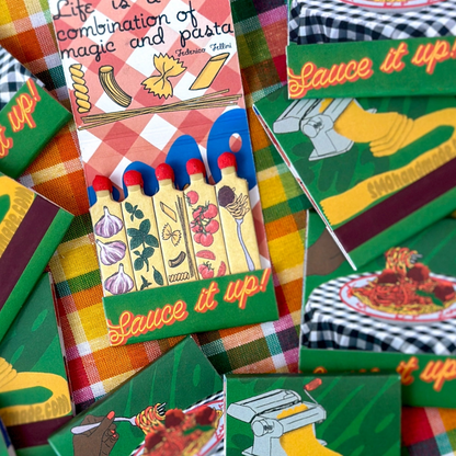 Spaghetti Night Matchbook