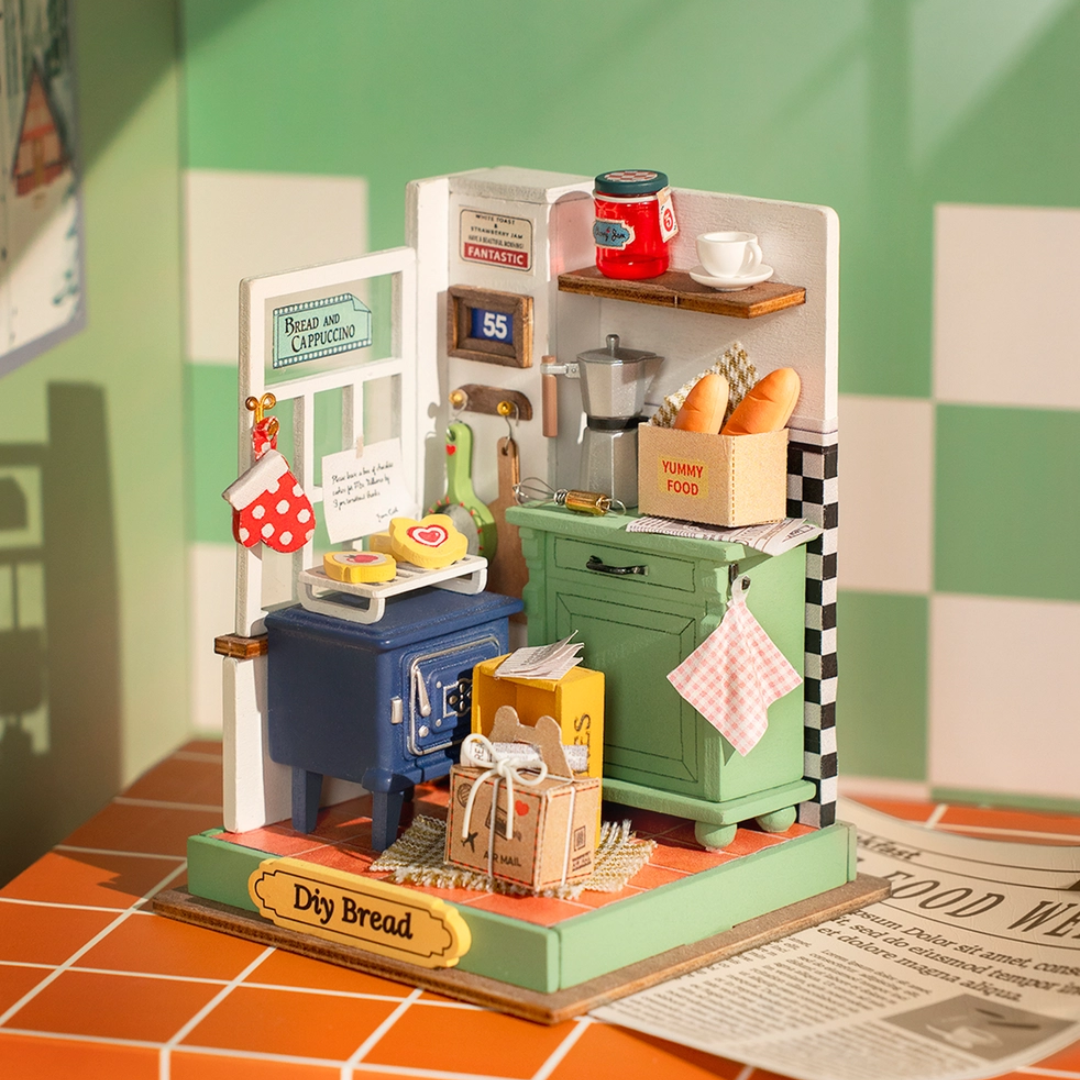 Afternoon Baking Time DIY Miniature Kit