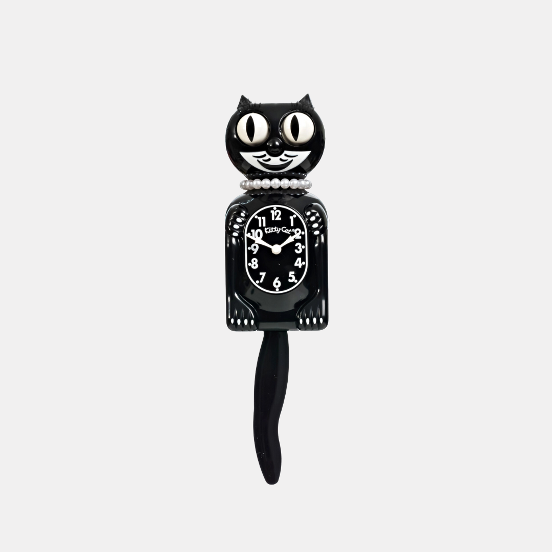 Classic Black Kit-Cat Klock