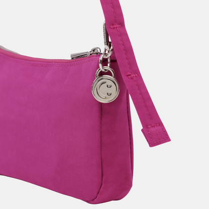 Deep Fuchsia Nylon Pochette