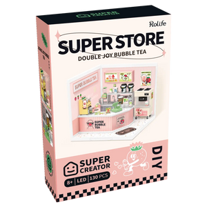 Double Joy Bubble Tea DIY Miniature Kit
