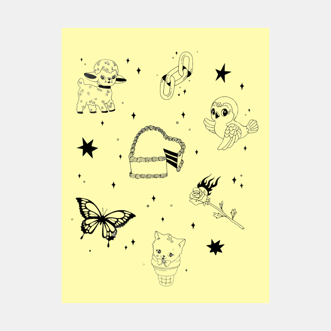 Birthday Flash Print